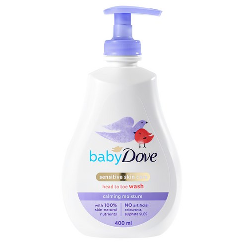 베이비도브 유아용 바디워시 카밍모이스처 카모마일향, 400ml, 1개