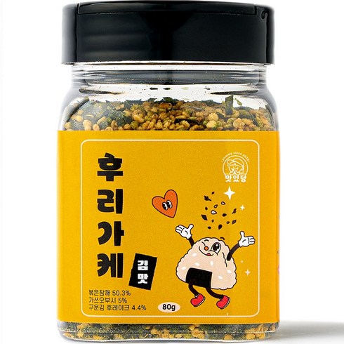 맛있당 후리가케 밥가루 김맛, 1개, 80g