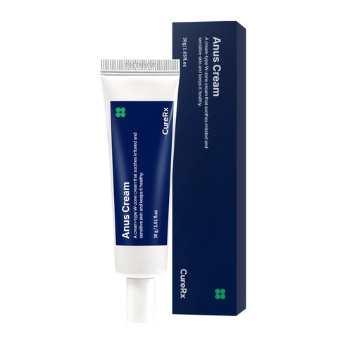 큐어알엑스 아누스 항문 가려움 크림 연고, 1개, 30g