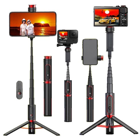 스마트 카메라 삼각대 SK900 1위 셀카봉 캠코더 액션캠 삼각대 무선 블루투스 리모컨 홀더 휴대폰 핸드폰 스마트폰 삼각대 거치대 애플 아이폰 삼성 갤럭시 스마트폰 카메라삼각대, 1개