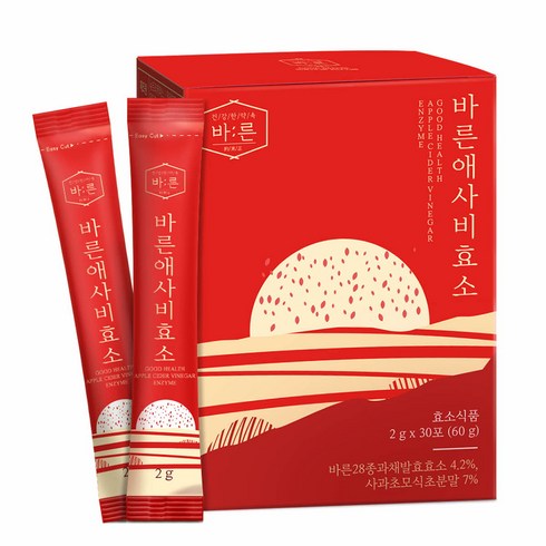 건강한약속바른 애사비효소 애플사이다비기너 브로멜라인 60g, 1개, 30회분