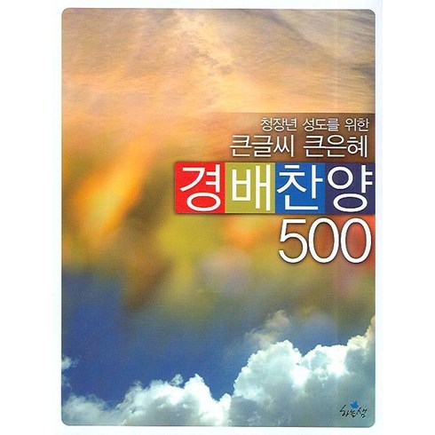 청장년 성도를 위한 큰글씨 큰은혜 경배찬양 500, 하늘샘
