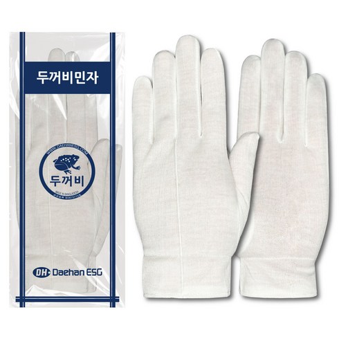 두꺼비 민자 예식장갑, 화이트, 5개