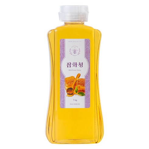 허니 벌꿀 잡화청, 1개, 1kg