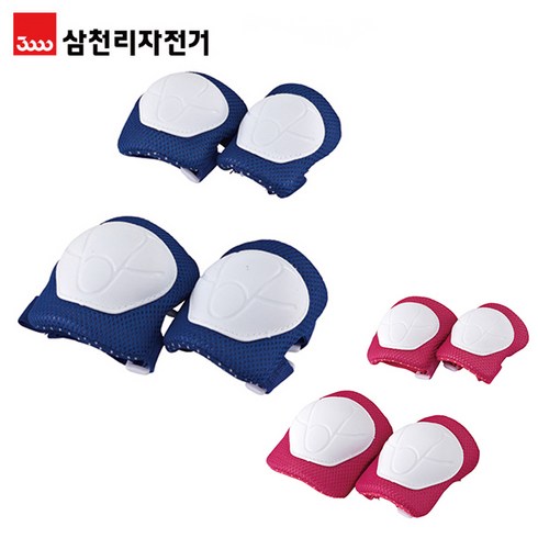 삼천리 아동용 보급형 보호대, 핑크, 1개