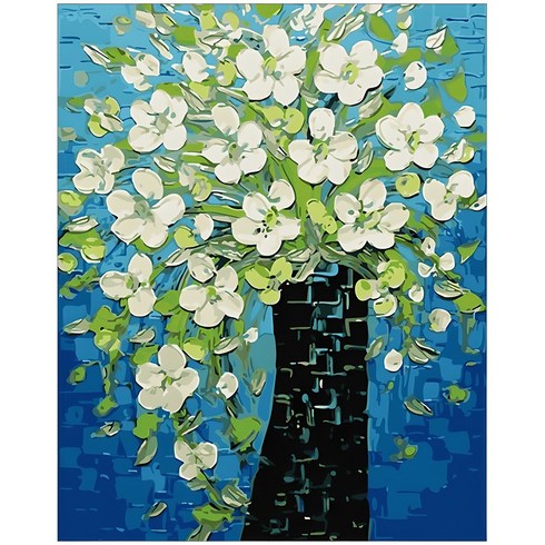 아이러브페인팅 DIY 명화그리기 40 x 50 50cm, 아네모네블루, 1개