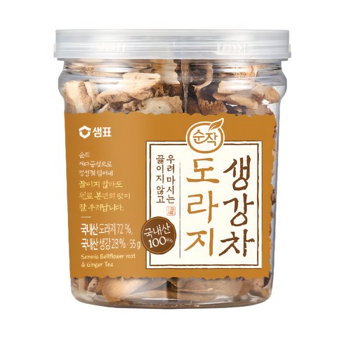 순작 도라지생강차 원물, 55g, 1개입, 1개