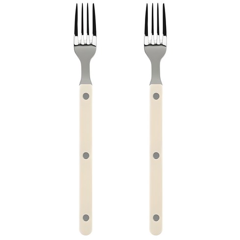 메종오브제 파르베 티포크, 아이보리, 2개
