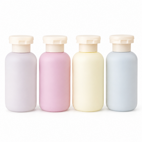 여행용 공병 소분용기 100ml 트래블 보틀 세트 LXFZPHY058, 1세트, 혼합색상
