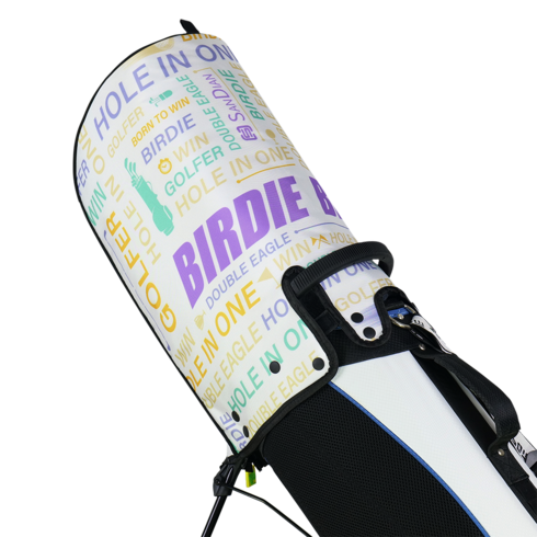 산디앤 캐디백 후드커버 골프가방 방수 해드커버 후드카바, 7.Birdie Birdie, 아이보리계열