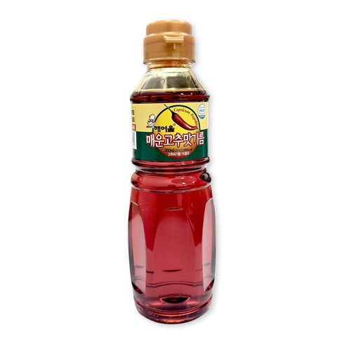 [해여울] 매운고추맛기름(Capsicum Paprika), 350ml, 1개
