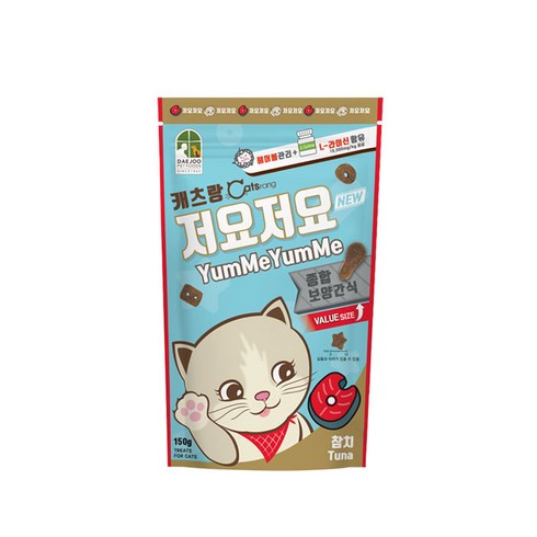캐츠랑 고양이 저요저요 보양간식, 참치, 150g, 1개