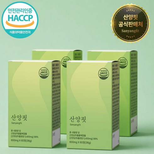 디어바이탈 산양핏, 4개, 60정