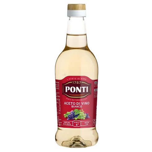 폰티 화이트 와인식초, 500ml, 1개