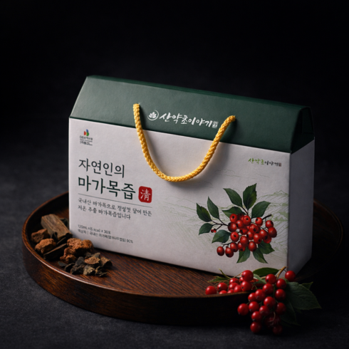 24시간 저온추출 울릉도 자연산 프리미엄 마가목즙 마가 열매 정공실 보감 진액 엑기스, 30개, 120ml