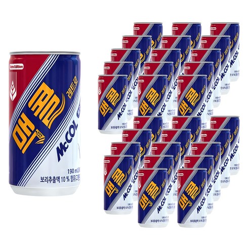 맥콜, 190ml, 30개