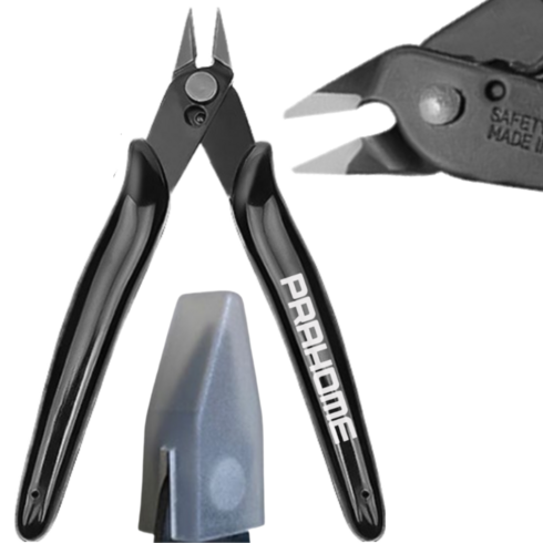 프라홈 프라모델 조립용 정밀 블랙 니퍼, 1개, 1개