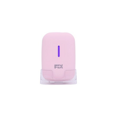 픽스 히팅팬 휴대용 칫솔 살균기 XUV-301, 핑크