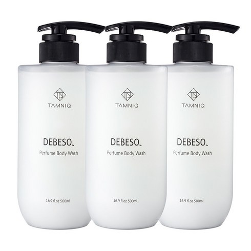 탐니크 디베쏘 퍼퓸 고보습 바디워시 머스크향, 500ml, 3개