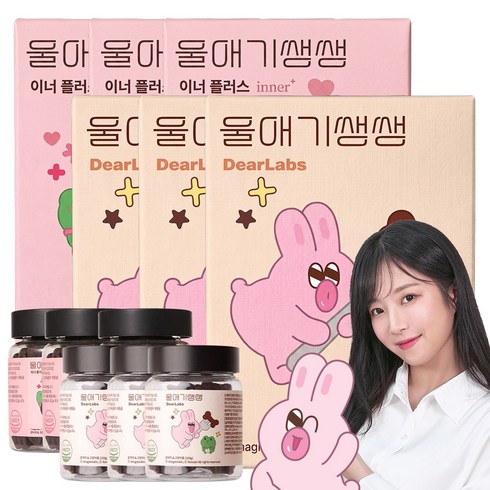 쯔토리 울애기쌩쌩 세트 (울애기쌩쌩 + 이너플러스), 3세트, 종합영양제, 120정