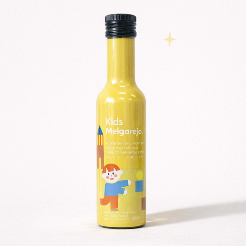 멜가레호 키즈 산도 0.1 어린이용 이유식 엑스트라버진 올리브오일, 1개, 250ml