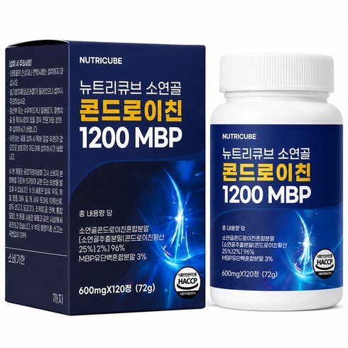 뉴트리큐브 소연골 콘드로이친 1200 MBP 72g, 1개, 120정