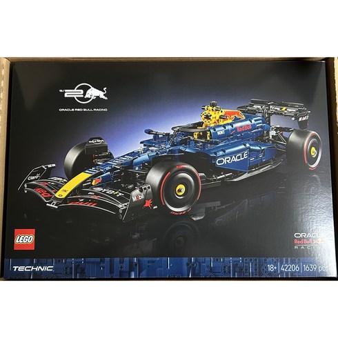 레고 테크닉 Oracle Red Bull Racing RB20 F1 레이스 카 42206, 1개, 혼합색상