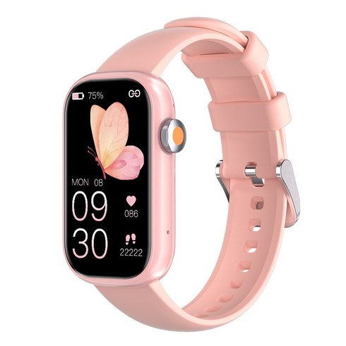 와피크 블루투스 스마트워치 한글판 X3, 골드, 3.7cm, GPS + 블루투스