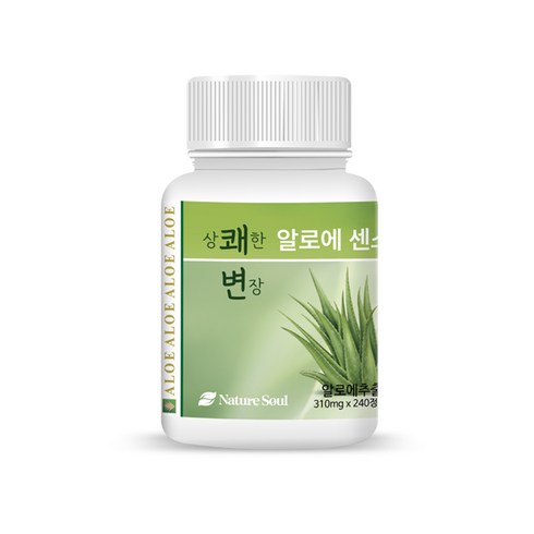 상쾌한변장 알로에센스99 240정, 1개, 74.4g