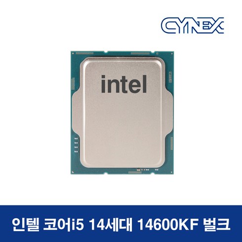 [인텔 정품] 코어 i5-14600KF (14세대) (랩터레이크 리프레시), 벌크