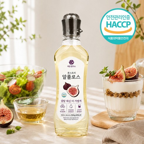 [저칼로리 단맛]쭌스토리 저당 알룰로스, 500g, 1개