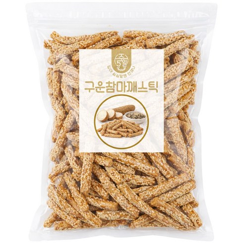 [주5일] 역대급 맛있는 간식 구운 참마 깨스틱, 1개, 400g