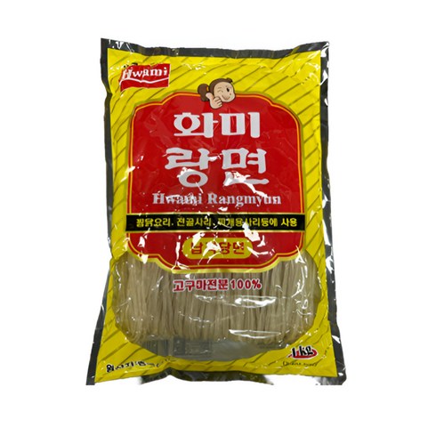 화미 납작한 당면, 1kg, 4개