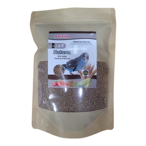 펫츠라이프 미니 야채펠렛 500그램 (바삭바삭하며 건조야채분말함유), 1개, 500g