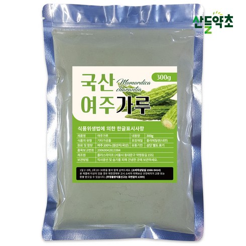산들약초 국내산 여주가루, 1개, 300g