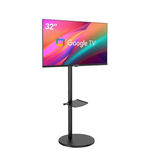 위드라이프 구글 32인치 스마트TV 무빙라이프 삼탠바이미 세트 1등급 안드로이드, 81cm(32인치), WL-SMART32HD(모니터), WLTSTB2(스탠드), 스탠드형, 고객직접설치