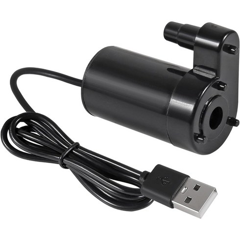 USB 미니 잠수펌프 DC3-5V 소형 워터펌프 어항 분수 양액재배 정원 DIY 수중펌프 1개입, 1개, 0.8W
