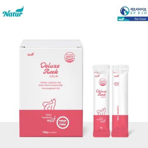 제트피바이오 디럭스락 스틱 분유 키튼 30p 고양이분유, 5g, 30개, 우유
