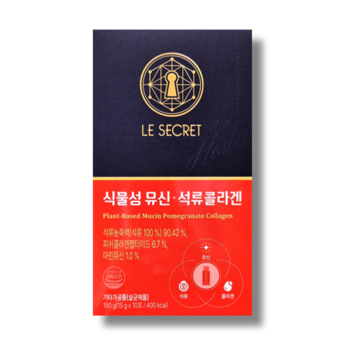르시크릿 김희애 식물성 뮤신 석류 콜라겐, 10회분, 1개
