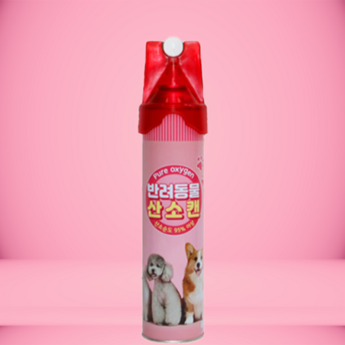 강아지 산소캔 노령견 고양이 반려동물 산소, 1개, 816ml