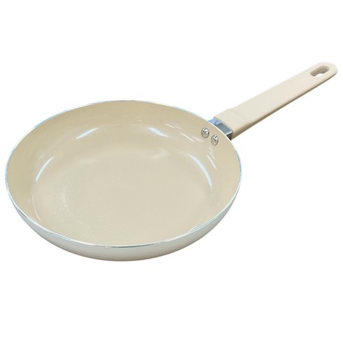 코젤 베르온 논스틱 세라믹코팅 프라이팬 IH 인덕션겸용 궁중팬 웍, 1개, 프라이팬 28cm, 아이보리