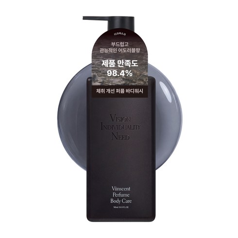 비인센트 어도러블 퍼퓸 바디워시, 1개, 300ml