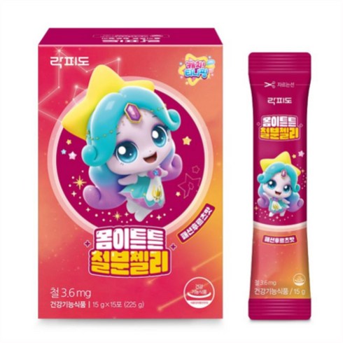 락피도 몸이튼튼 철분젤리 15p, 225g, 2개
