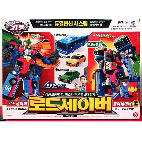 헬로카봇 로드세이버 변신 로봇장난감, 혼합색상, 1개
