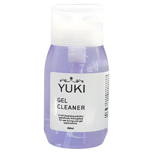 유키 대용량 펌프형 젤클리너, 200ml, 1개