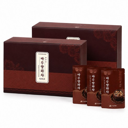 정읍 쌍화차 수제 한방차 100mLx25팩 추석설날 명절 부모님 차선물세트 건강선물, 2박스