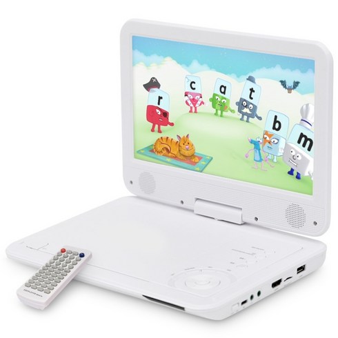 에듀플레이어 블루투스 휴대용 DVD 플레이어 화이트, EDP101 Pro BT
