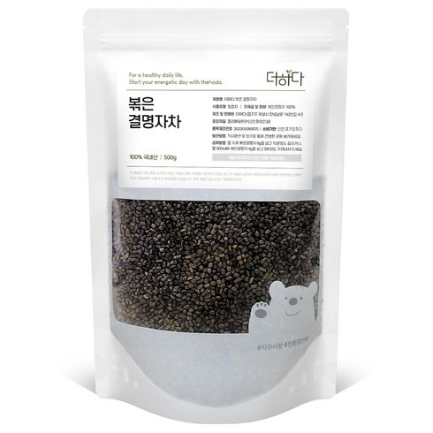 더하다 국산 볶은 결명자차, 500g, 1개입, 1개