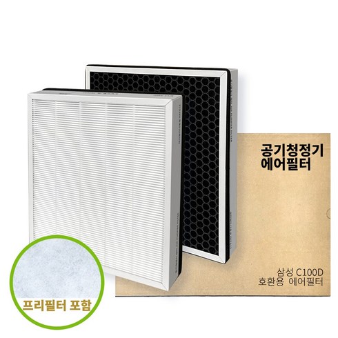 우리비즈 삼성 CFX-C100D 호환 공기청정기 에어 필터, 1개, 삼성 CFX-C100D 호환 필터 프리미엄13