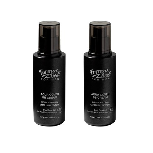 포멀비 포맨 아쿠아 커버 비비크림 50ml, 2개